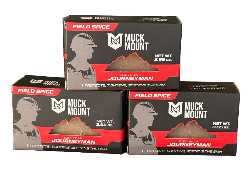 Muckmount Body Soap - Journeyman - 3 Pack